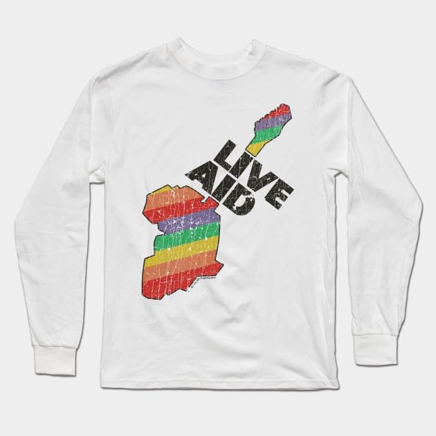 Live Aid Long Sleeve T-Shirt by JCD666